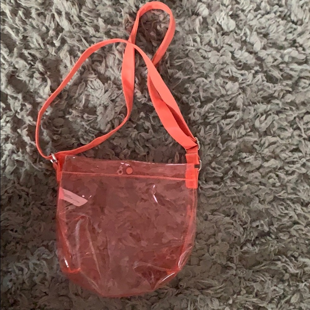 Clear Coral Tote